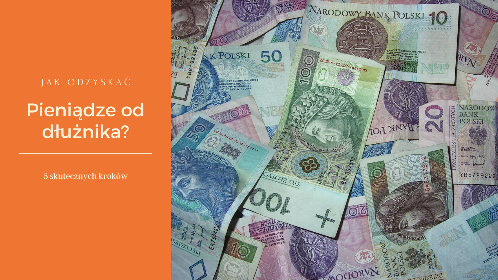 pieniądze sto złotych dwadzieścia złotych okładka do wpisu