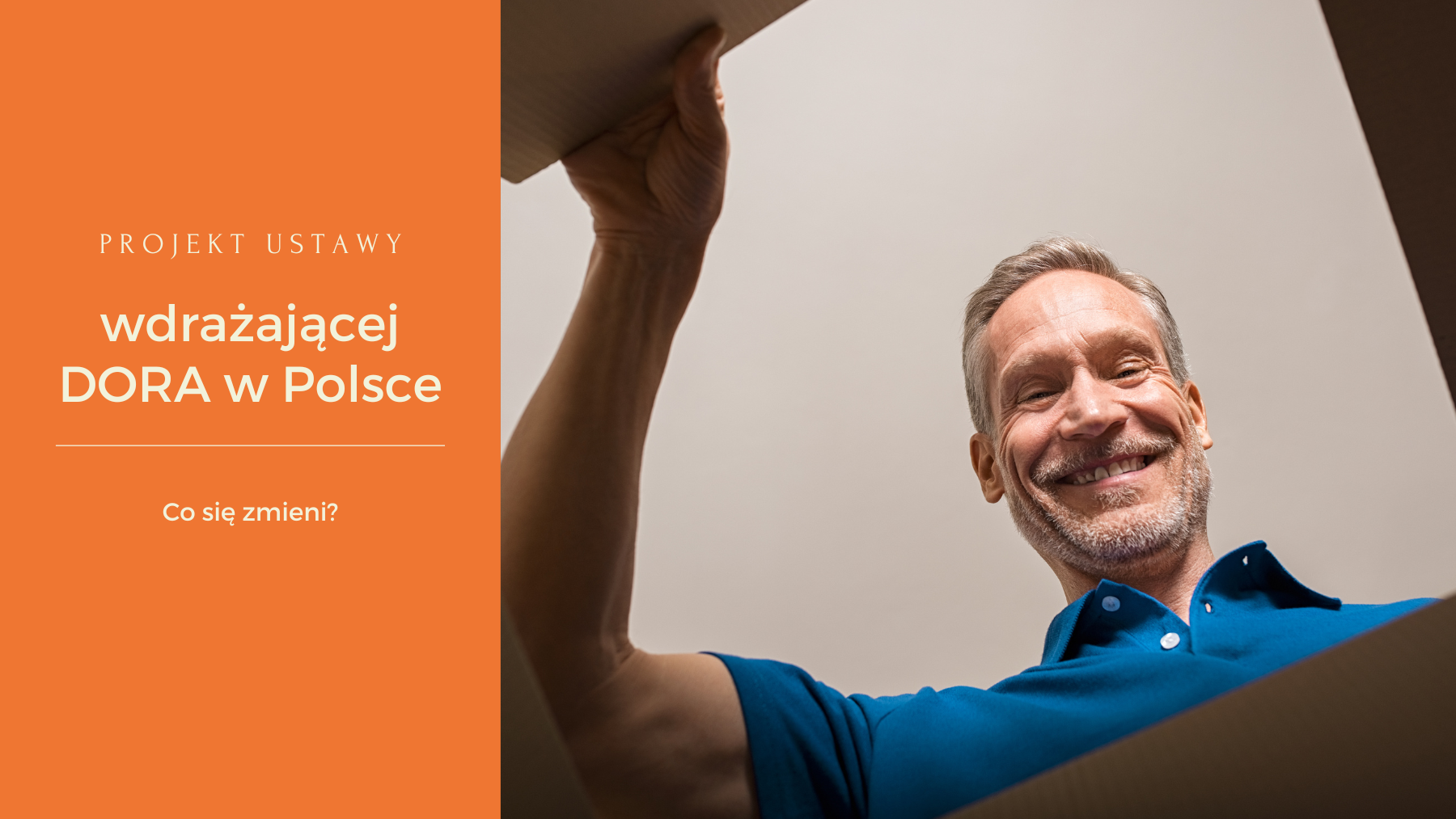okładka do wpisu o DORA wdrożenie w Polsce projekt ustawy
